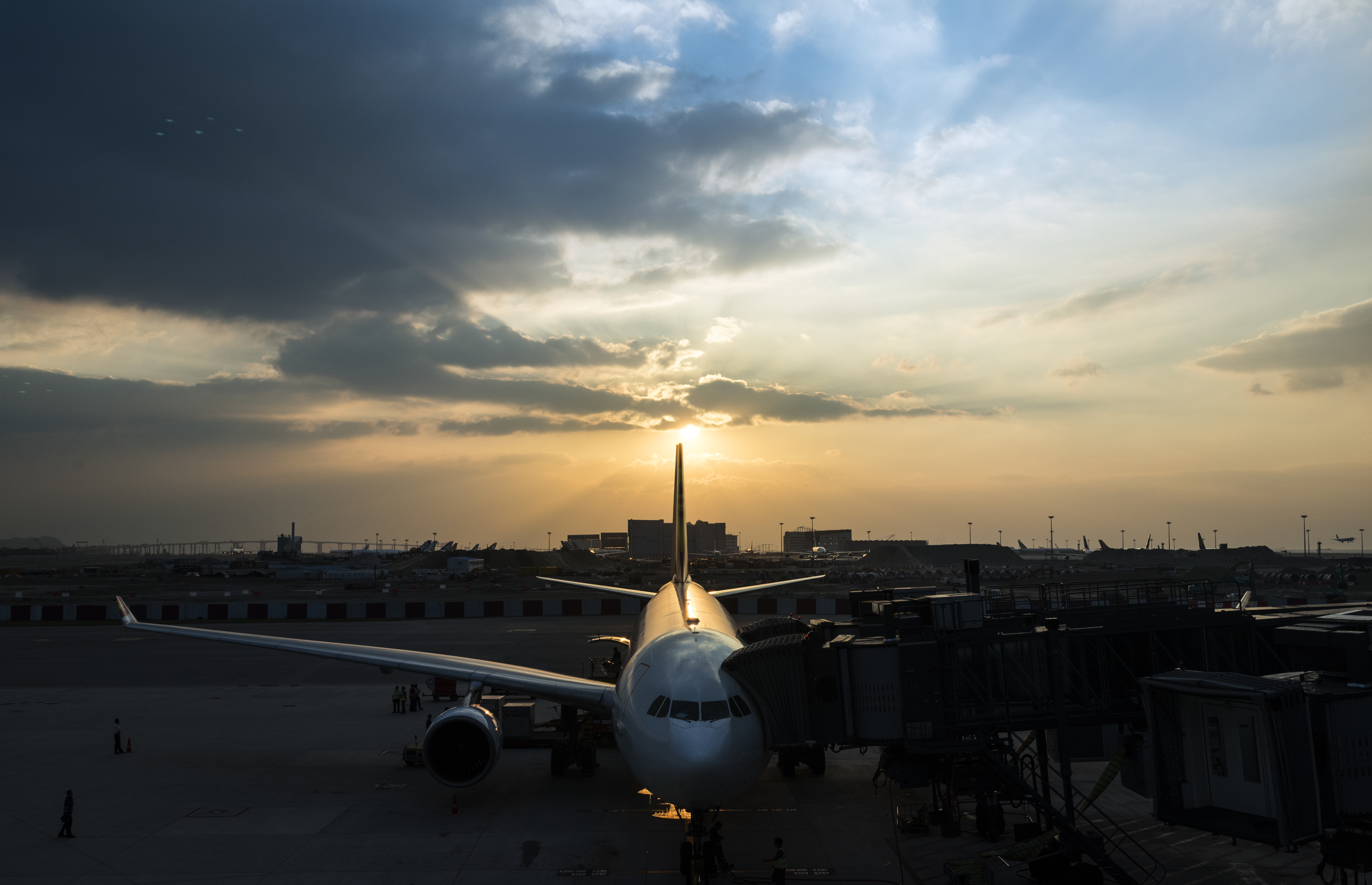 International flight to Delhi